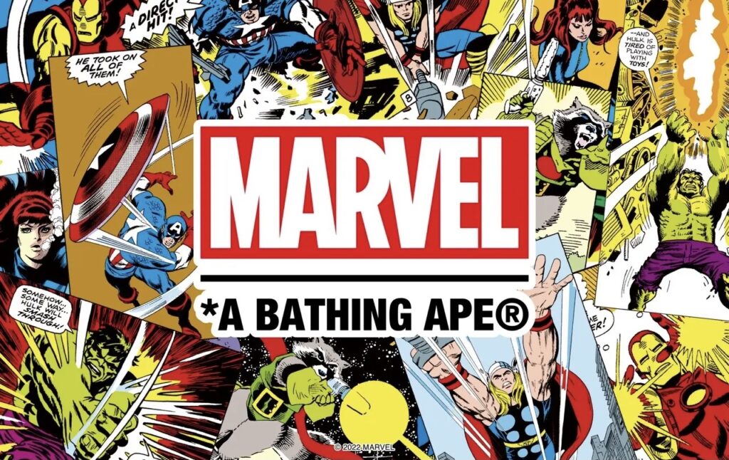 A BATHING APE®︎ X MARVEL