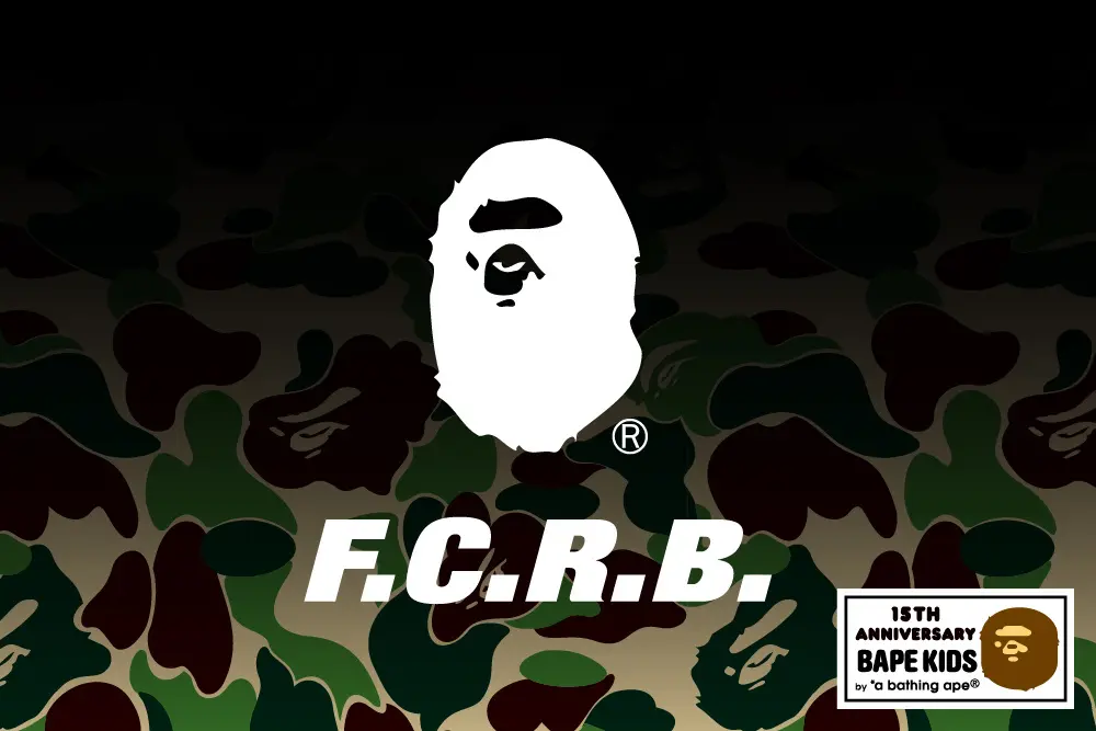 BAPE KIDS® × F.C.R.B.