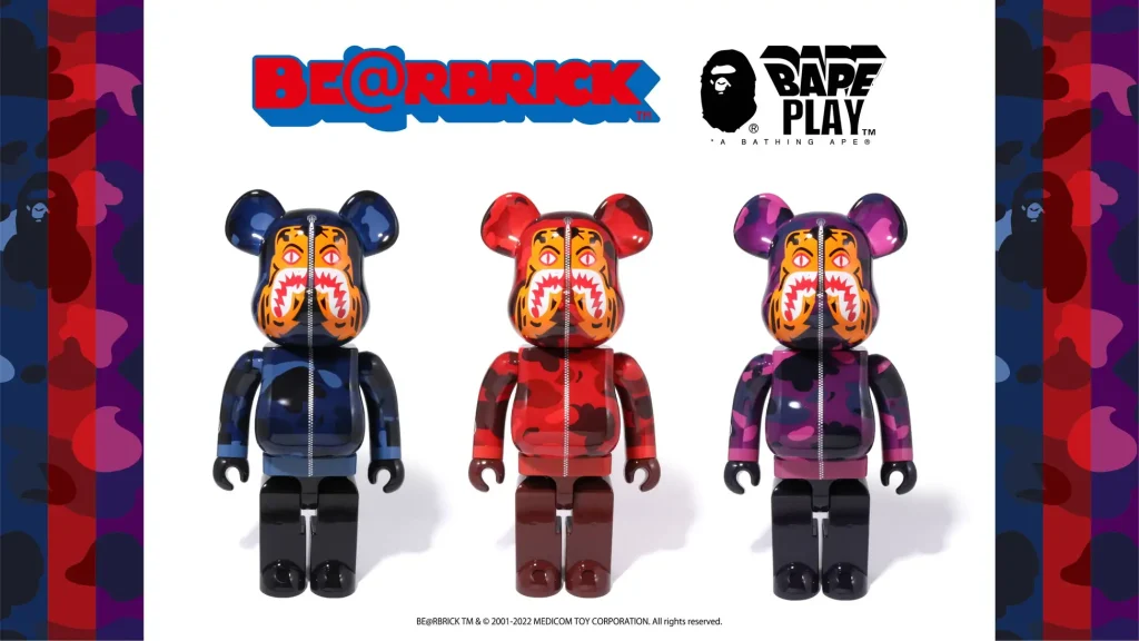 BE@RBRICK BAPE®︎ CAMO TIGER