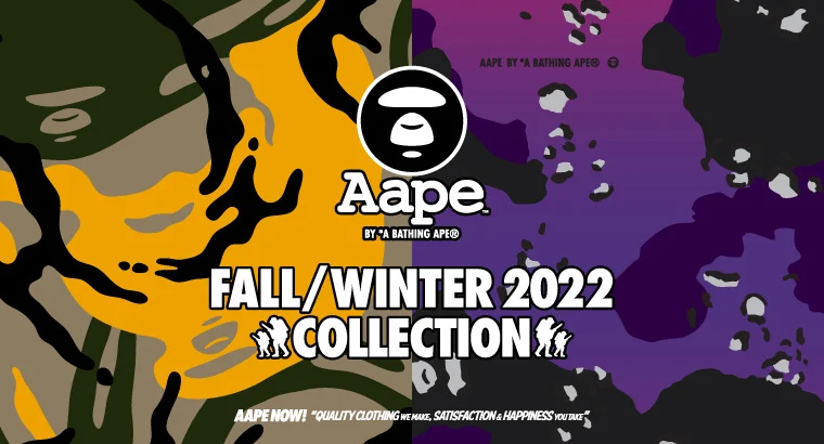 AAPE by A BATHING APE®︎ 2022 AW LOOKBOOK