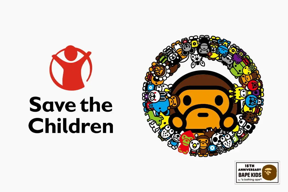 BAPE KIDS®︎ × Save the Children